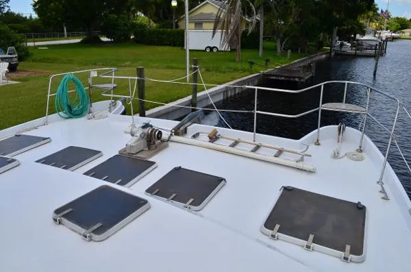 Slide: The Image of C&C Logical 46 Power Catamaran 1984 - 6