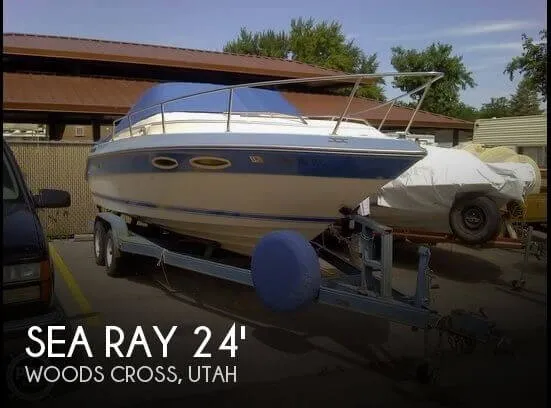 Slide: The Image of Sea Ray 230 Cuddy Cabin 1987 - 0