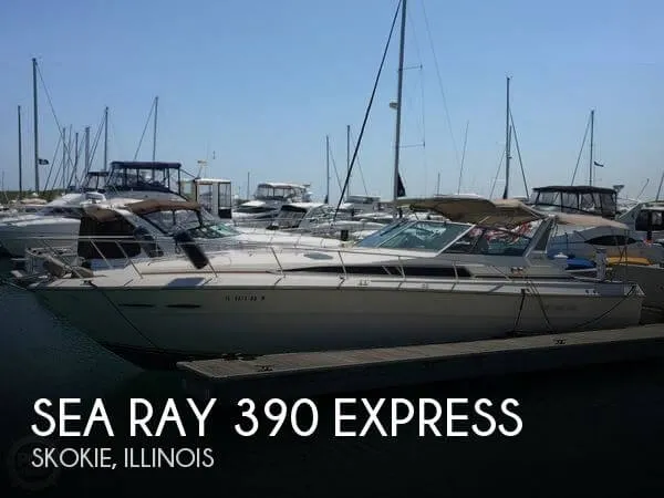 Slide: The Image of Sea Ray 390 Express 1986 - 0
