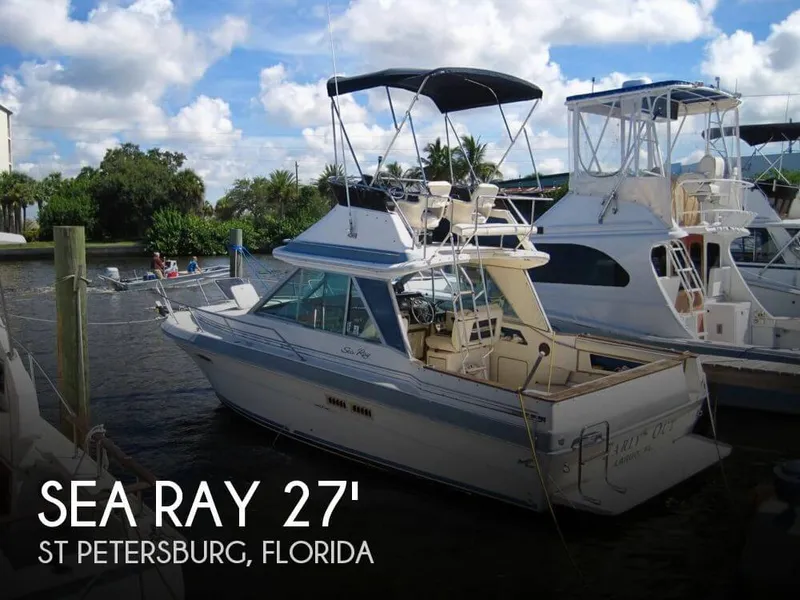 Slide: The Image of Sea Ray 270 Sportfisherman 1988 - 0
