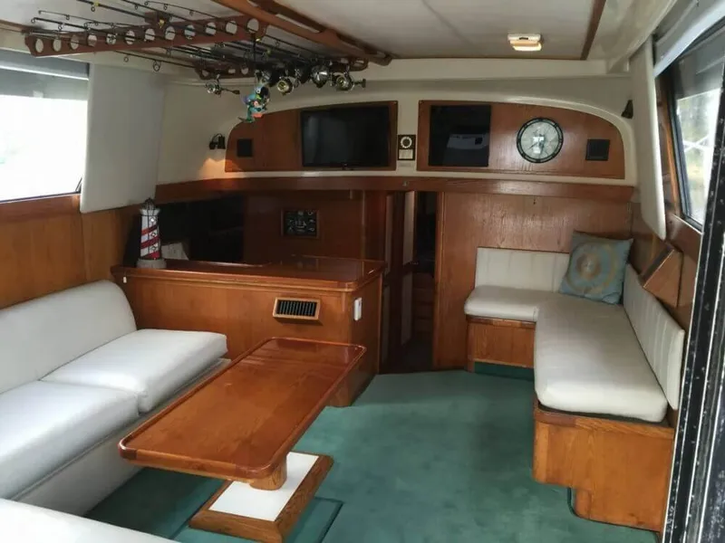 Slide: The Image of Luhrs 40 Convertible Sportfish 1987 - 11