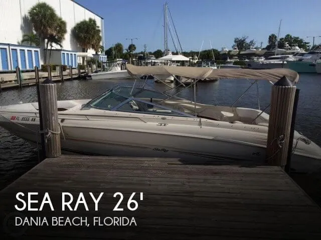 Slide: The Image of Sea Ray 260 Signature Select 1999 - 0