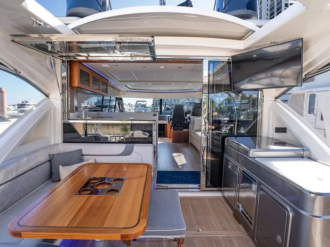 Slide: The Image of 2023 Riviera 6000 Sport Yacht Platinum - Image 10 - 10