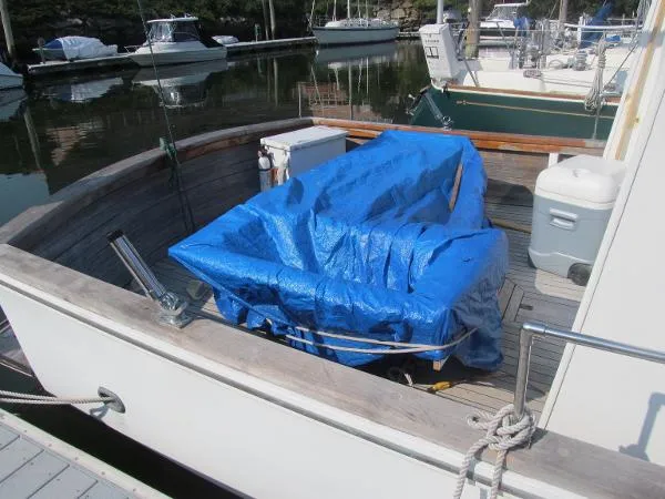 Slide: The Image of Webbers Cove Raised Deck Down East Sedan Cruiser 1969 - 6