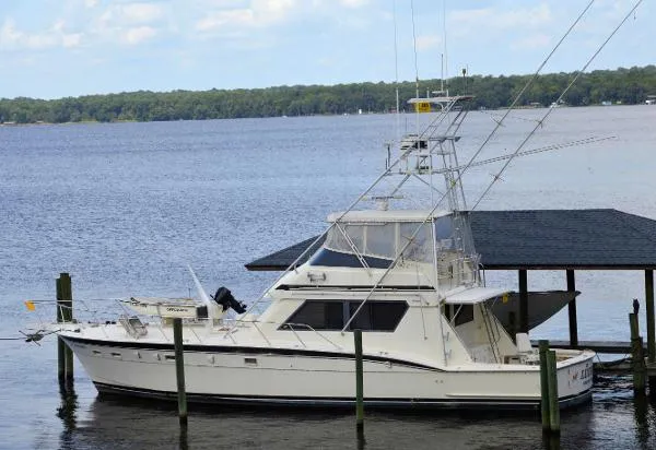 Slide: The Image of Hatteras 55 Convertible 1988 - 0