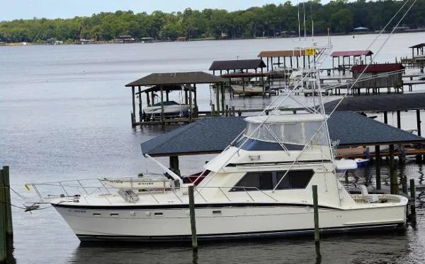 Slide: The Image of Hatteras 55 Convertible 1988 - 1