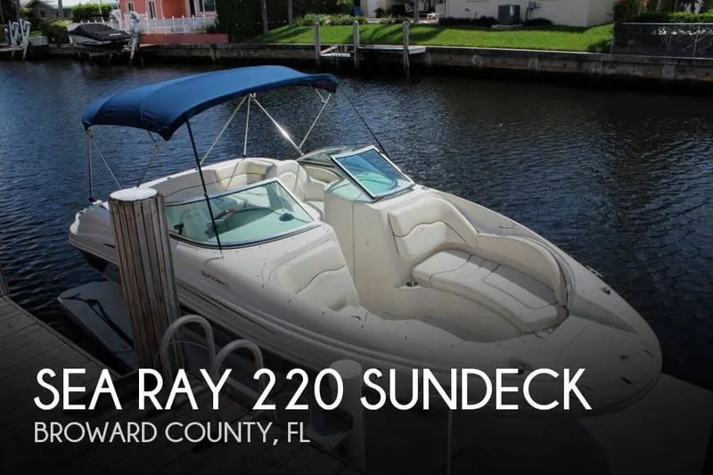 Slide: The Image of Sea Ray 220 SunDeck 2008 - 0