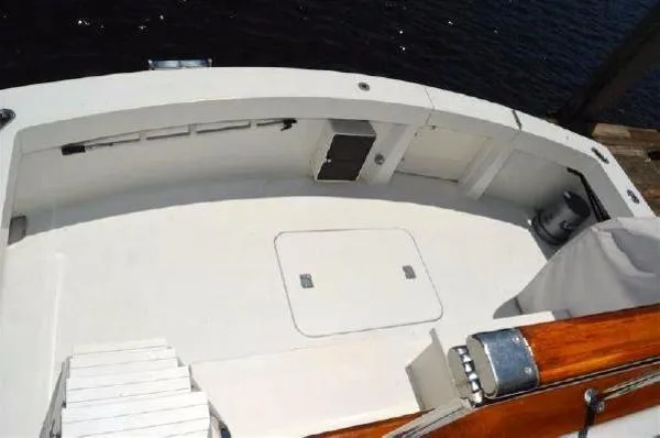 Slide: The Image of Hatteras Motor Yacht Cockpit 1988 - 4