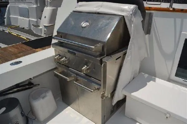 Slide: The Image of Hatteras Motor Yacht Cockpit 1988 - 5