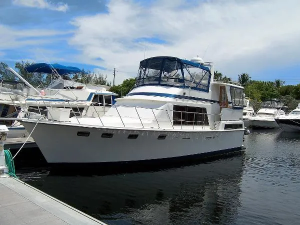 Slide: The Image of Marine Trader Tradewinds 43 Sundeck 1987 - 0