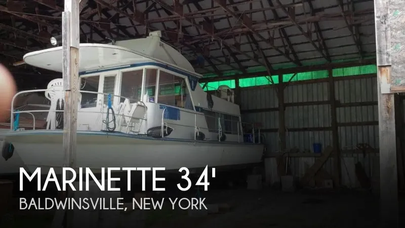 Slide: The Image of Marinette 34 River Cruiser 1969 - 0