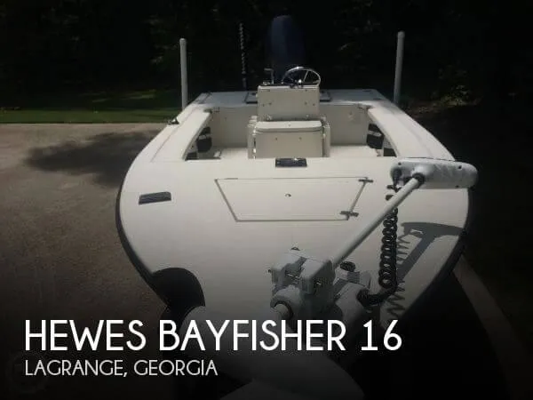 Slide: The Image of Hewes Bayfisher 16 1998 - 0