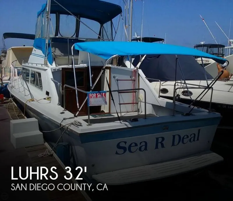 Slide: The Image of Luhrs 320 Flybridge Cruiser 1973 - 0