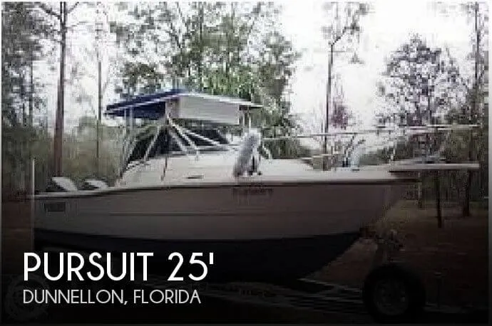 Slide: The Image of Pursuit 2550 Cuddy Cabin 1989 - 0