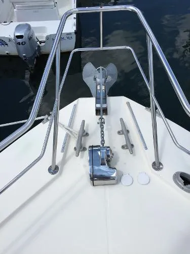 Slide: The Image of Phoenix Bass Boat 38 SFX Convertible 1983 - 1