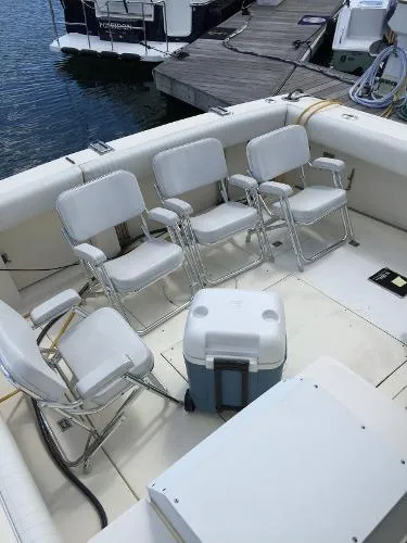 Slide: The Image of Phoenix Bass Boat 38 SFX Convertible 1983 - 7