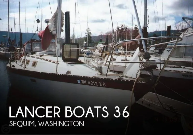 Slide: The Image of Lancer Boats 36 1981 - 0