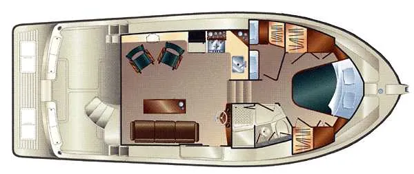 Slide: The Image of Mainship 390 Trawler 2001 - 4
