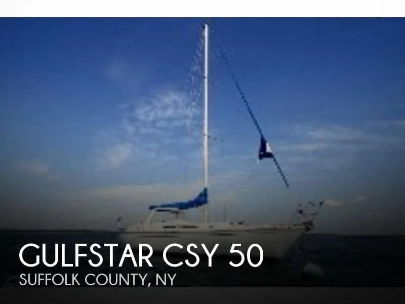 Slide: The Image of Gulfstar CSY 50 1987 - 0