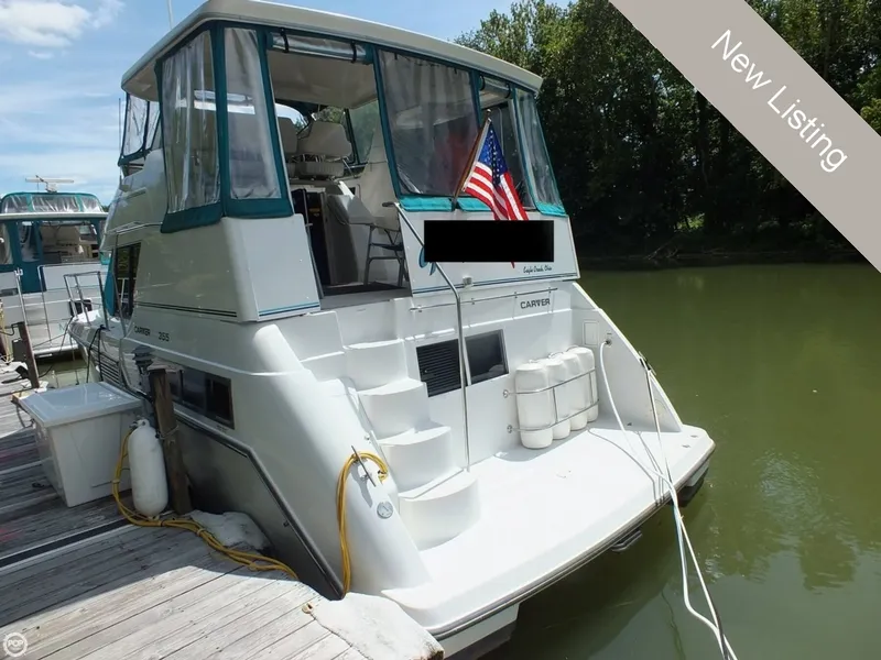Slide: The Image of Carver Yachts 355 Aft Cabin 1995 - 1