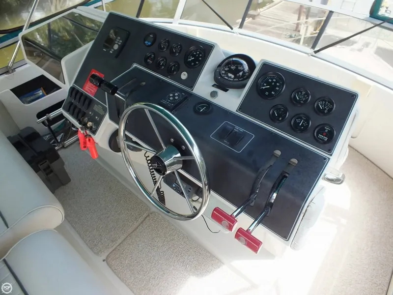 Slide: The Image of Carver Yachts 355 Aft Cabin 1995 - 2