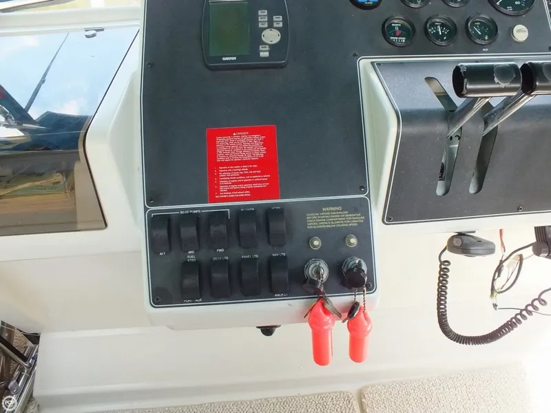 Slide: The Image of Carver Yachts 355 Aft Cabin 1995 - 5