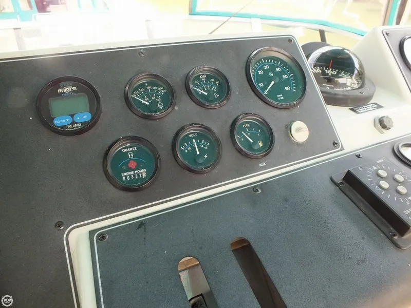 Slide: The Image of Carver Yachts 355 Aft Cabin 1995 - 7