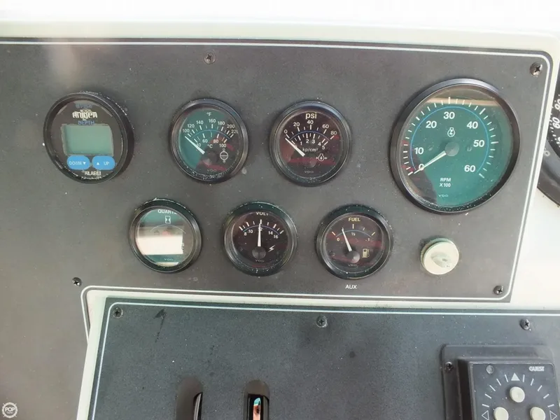 Slide: The Image of Carver Yachts 355 Aft Cabin 1995 - 9
