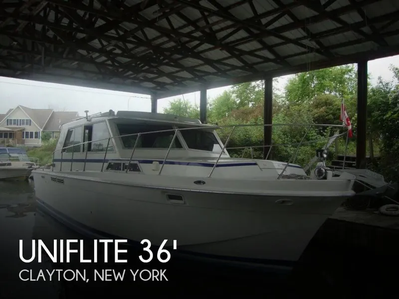Slide: The Image of Uniflite 36 Sport Sedan 1979 - 0