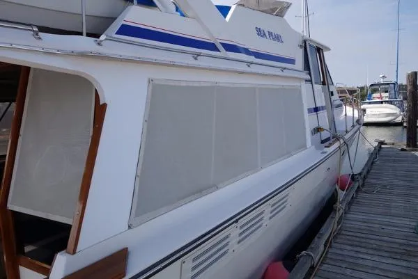 Slide: The Image of Bayliner 4550 Pilothouse Motoryacht 1986 - 9