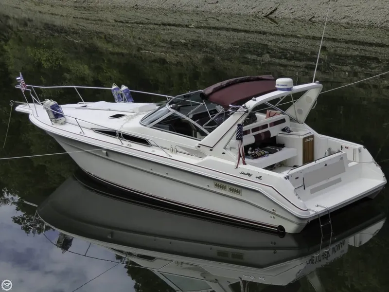 Slide: The Image of Sea Ray 330 Sundancer 1992 - 5