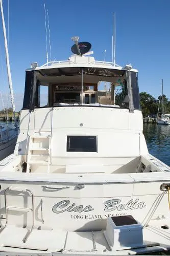 Slide: The Image of Viking 50 Cockpit Motoryacht 1985 - 10