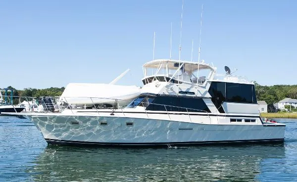 Slide: The Image of Viking 50 Cockpit Motoryacht 1985 - 2