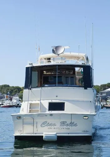 Slide: The Image of Viking 50 Cockpit Motoryacht 1985 - 6