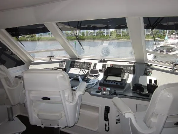 Slide: The Image of Viking 60 Cockpit Sport Yacht 2000 - 1