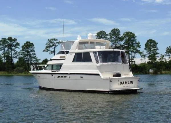 Slide: The Image of Hatteras 52 Cockpit Motoryacht 1993 - 2