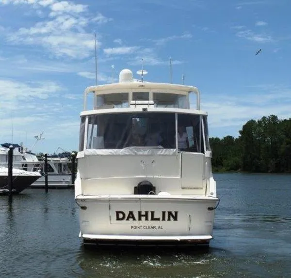 Slide: The Image of Hatteras 52 Cockpit Motoryacht 1993 - 4