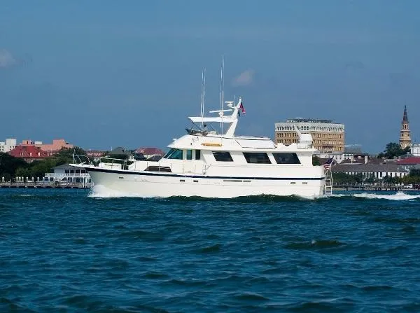 Slide: The Image of Hatteras 61 Motor Yacht 1985 - 1