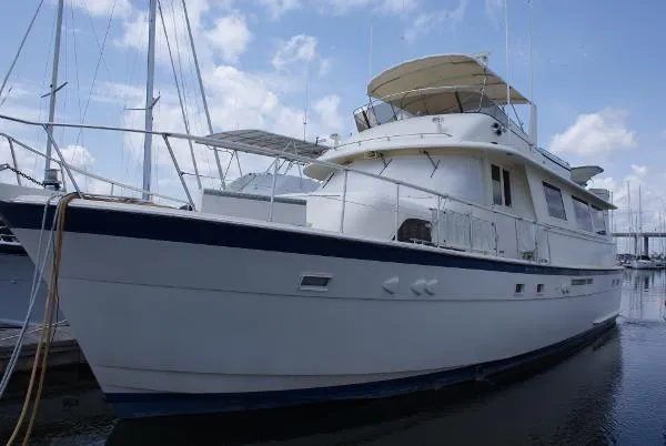 Slide: The Image of Hatteras 61 Motor Yacht 1985 - 2