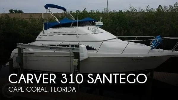 Slide: The Image of Carver Yachts 310 Santego 1996 - 0