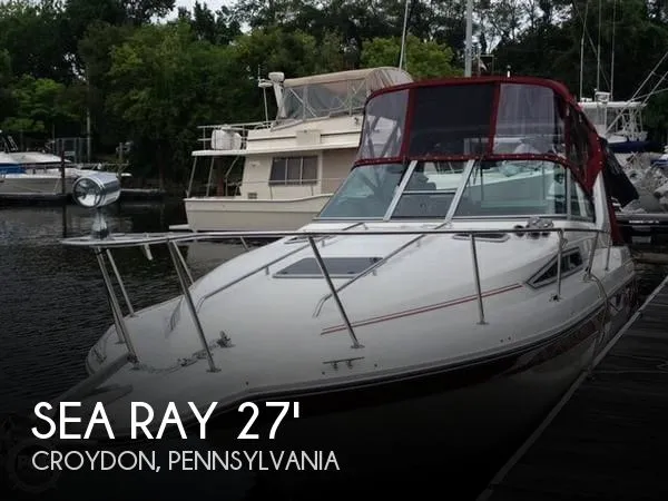Slide: The Image of Sea Ray 270 Sundancer 1990 - 0