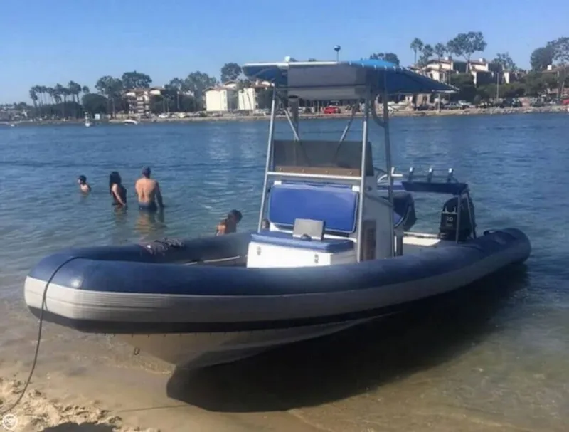 Slide: The Image of HBI 20.6 Rigid Inflatable Boat 1989 - 1