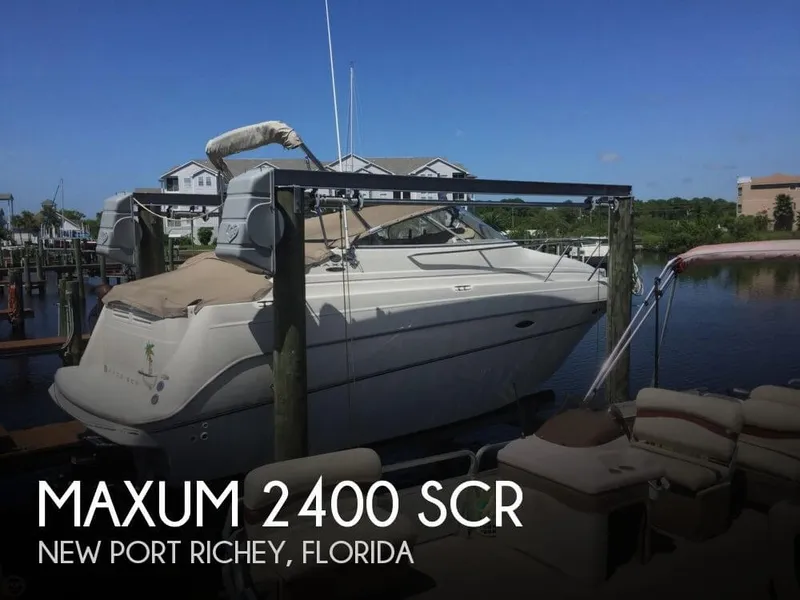 Slide: The Image of Maxum 2400 SCR 2002 - 0