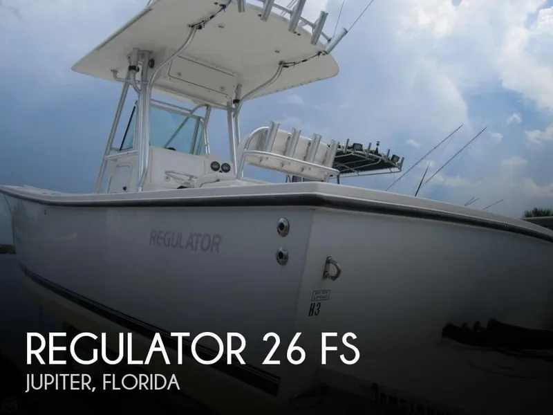 Slide: The Image of Regulator Marine 26 FS 2002 - 0