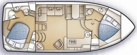 Slide: The Image of Carver Yachts 366 Motor Yacht 2004 - 7