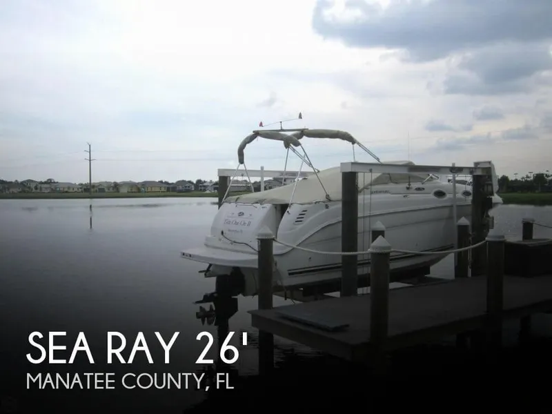 Slide: The Image of Sea Ray 260 Sundancer 2001 - 0