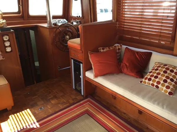 Slide: The Image of Marine Trader 43 Sundeck Trawler 1984 - 3