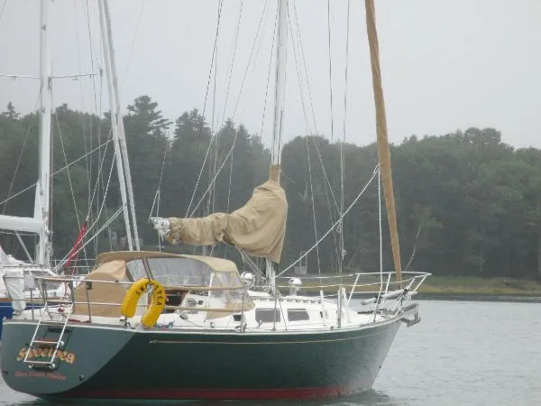 Slide: The Image of Sabre 34 Targa MkII Aft Cabin 1989 - 1