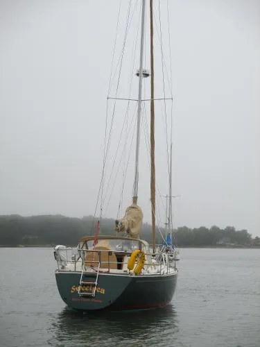 Slide: The Image of Sabre 34 Targa MkII Aft Cabin 1989 - 5