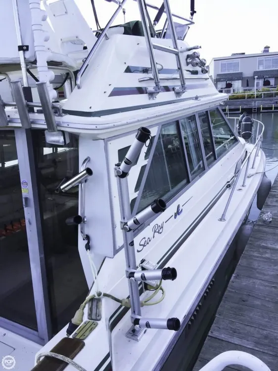 Slide: The Image of Sea Ray 340 Sedan Bridge 1987 - 7